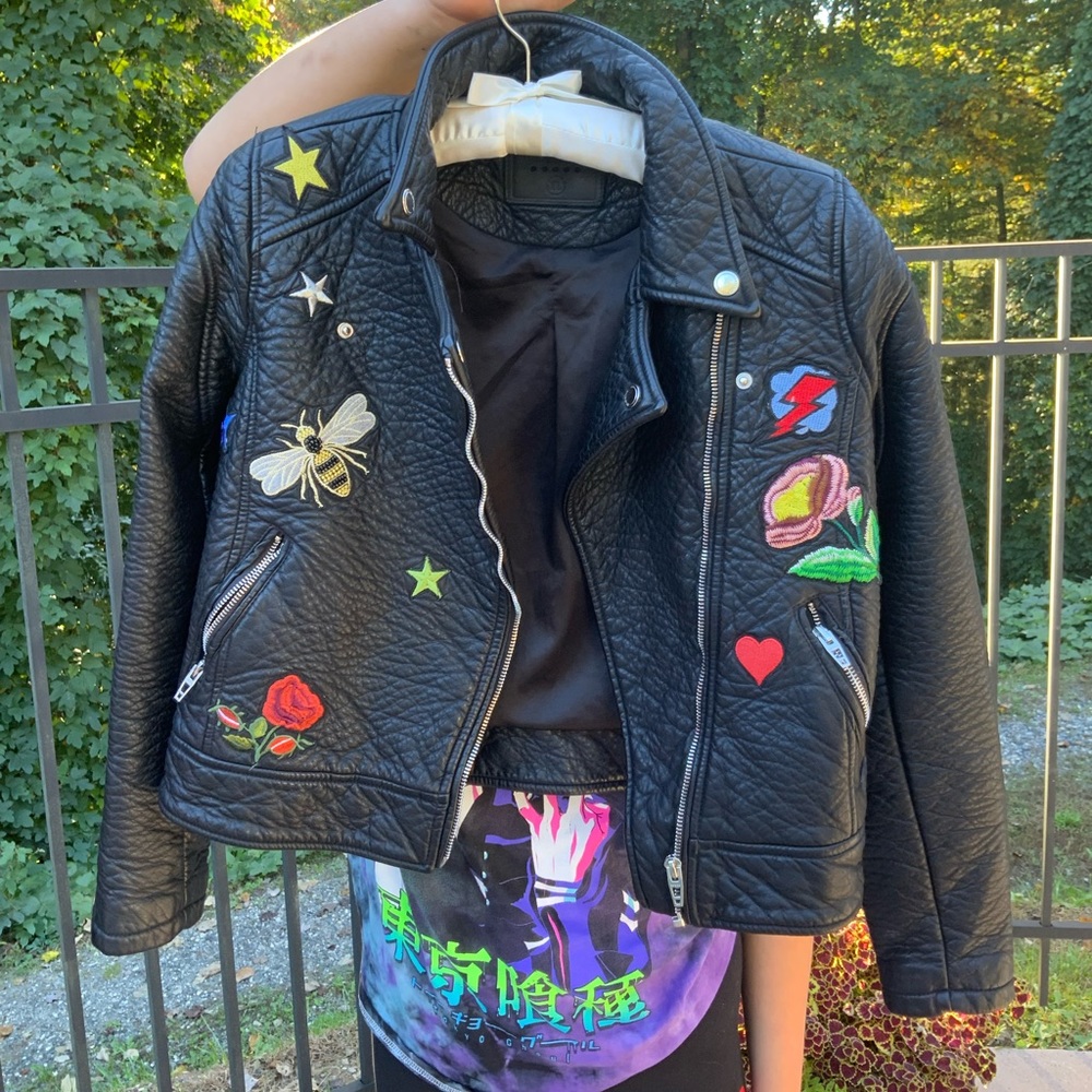 Blank NYC Black Vegan Leather Jacket